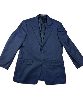 John W Nordstrom Blazer Men 43R Blue Loro Piana Cashmere Sport Coat